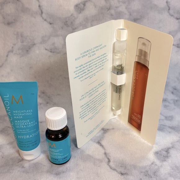 Moroccanoil Hair & Body Care Gift Set 3pc, Oil Treatment, Hydrating Mask, Serum - Picture 2 of 15